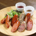 料理メニュー写真&nbsp;ソーセージ盛り合わせ