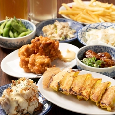 餃子とどて煮うさぎ屋のコース写真