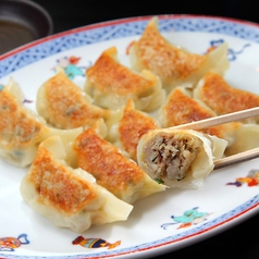 自家製手包み焼き餃子