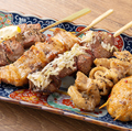 料理メニュー写真&nbsp;焼きとん5種盛り合わせ