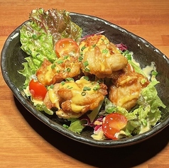 地鶏モモ肉のチリマヨ