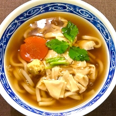 京生ゆばあんかけうどんの写真