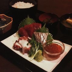 旬の刺身定食