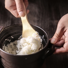 土鍋ごはん※一合の料金です