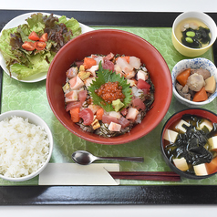 海鮮丼定食◇ご飯は岩手県産銘柄米「銀河のしずく」使用