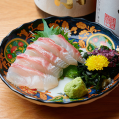 活けじめ真鯛刺身