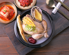 アワビ参鶏湯 1羽