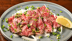 地元名産の【所沢牛】を使った料理