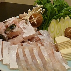 天然旬魚の寄せ鍋コース