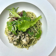 期間限定　牡蠣のジェノベーゼパスタ