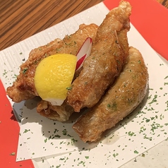 鶏皮ぎょうざ/揚げ手羽先