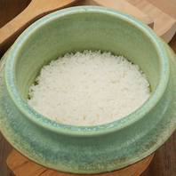 ◆和牛と相性抜群の土鍋白米と共に◆
