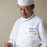 総料理長・黒川正男が手がける料理