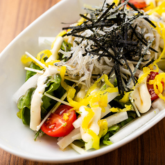 ちりめんじゃこの大根サラダ