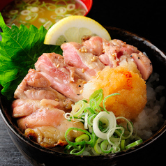 さっぱりももタタキ丼