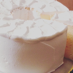 【テイクアウト】ホールシフォンケーキ7号(約21cm)