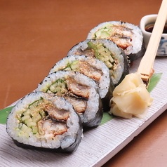 鰻と胡瓜の巻き寿し