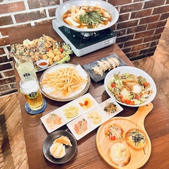 餃子バル ハシゴのコース写真