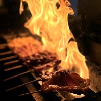 【感動レベルの炭焼き】手仕込みにこだわった絶品串料理