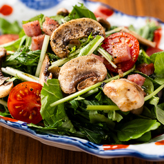 マッシュルームとクレソンサラダ