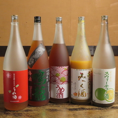 厳選梅酒 紫蘇梅酒・芋梅酒・日本酒梅酒・黒糖梅酒・その他