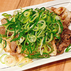 ネギまみれ国産牛コウネ焼き