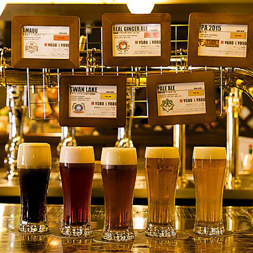 【約70種類】世界のビール飲み比べ♪三宮の高架下の隠れ家ビアレストラン♪