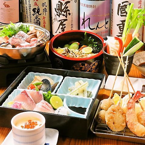 名物！囲肉鍋や懐石風コース、すき焼きなど素材にとことんこだわった旨い料理が魅力！