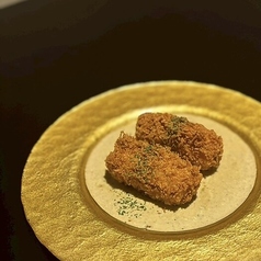 紅ズワイガニのクリームコロッケ 蟹味噌濃厚ソース