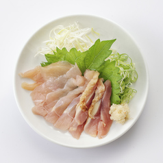 鶏モモムネ刺し