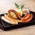 料理メニュー写真&nbsp;ソーセージ５種盛合せ