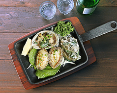 アワビバター焼き