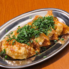 揚げギョーザネギ塩