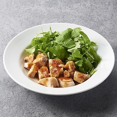 ホワイトセロリのシンガポールチキン