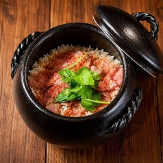 【鯛と九条ねぎの土鍋御飯】