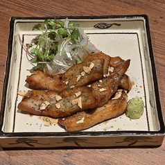 豚トロわさびガーリックポン酢