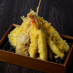 天ぷら 本日のおまかせ10種盛り