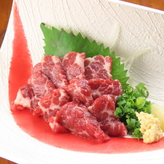 霜降り馬刺し