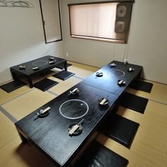 最大28名様まで2階のフロア貸切を行なっております