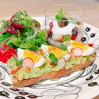 オープンサンドセット【ムーミンママからの朝食】