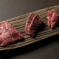 料理メニュー写真&nbsp;熟成 赤身三種　各
