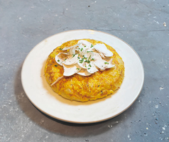 トリュフ入りスペインオムレツ