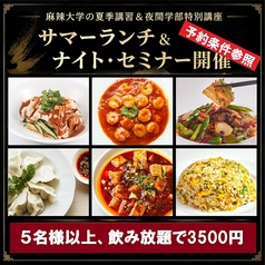 本格四川料理 麻辣大学 上野本店のコース写真