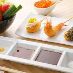 創作串揚げ つだ 金シャチ横丁店のコース写真