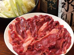 馬肉のすき焼き【さくらすき焼き】