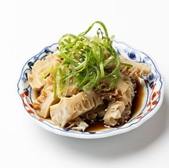 牛ハチノスポン酢