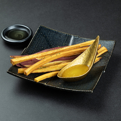 さつまバターのハチミツ添え
