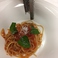 トマトソースとパルミジャーノのスパゲッティ