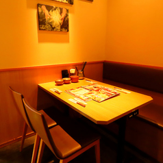 気張る事なくカジュアルに楽しめる店内★