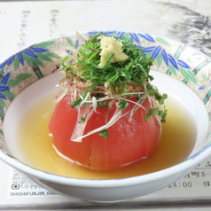 【季節の逸品】冷やし 出汁トマト